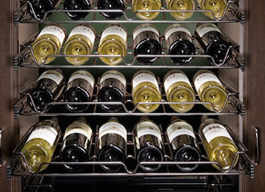 closet wine rack